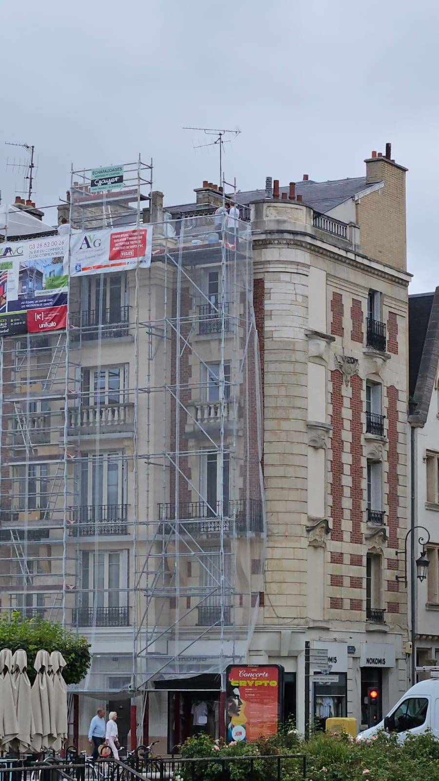 chafaudage AVG reims Forum