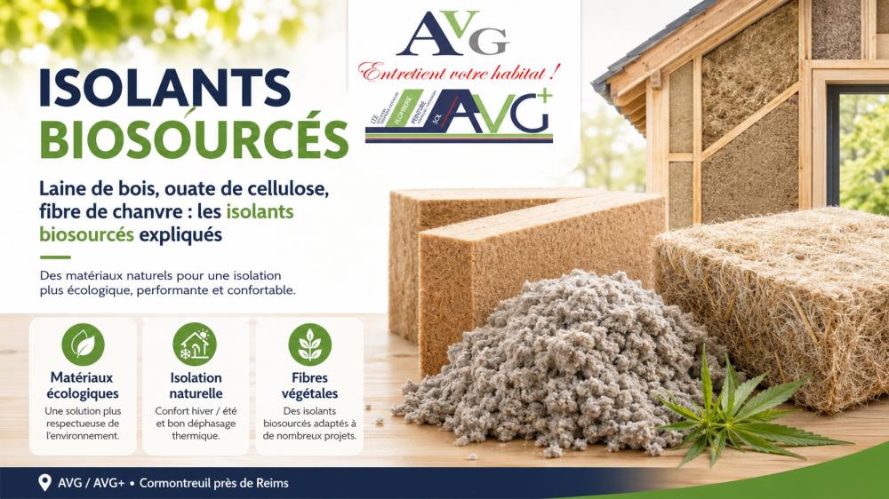 IMAGE ARTICLE 3 Laine de bois, ouate de cellulose, fibre de chanvre  les isolants biosourcés expliqués